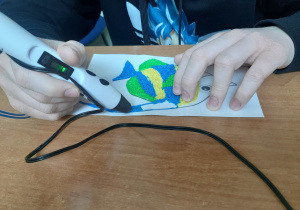 Zajęcia rewalidacyjne z długopisami 3D