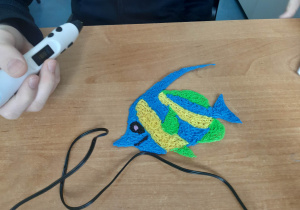 Zajęcia rewalidacyjne z długopisami 3D