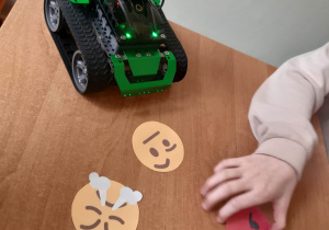 zajęcia korekcyjno-kompensacyjne z robotem