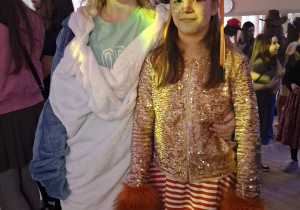 Uczniowie podczas zabawy w Domu Kultury Romus