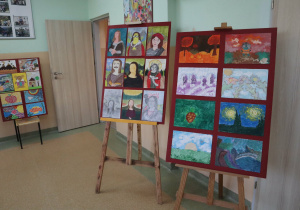 Społeczność szkolna i goście podczas Drzwi Otwartch