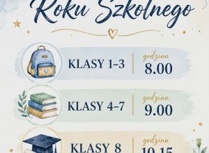 Zakończenie roku szkolnego - terminarz