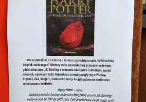 okładka książki „Harry Potter”