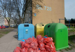 Śmieci zebrane w ramach akcji "Galante Sprzatanie"