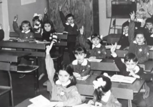 Aktywność na lekcji w 1978 roku